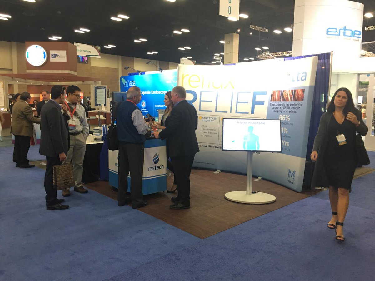 refluxsolutions's tweet image. #ACG2019 attendees: Make sure to stop by booth 1238 to see how you can begin to #rethinkreflux -- from our simple #pHtesting to our #strettatherapy we've got you covered. 

#GERD #reflux