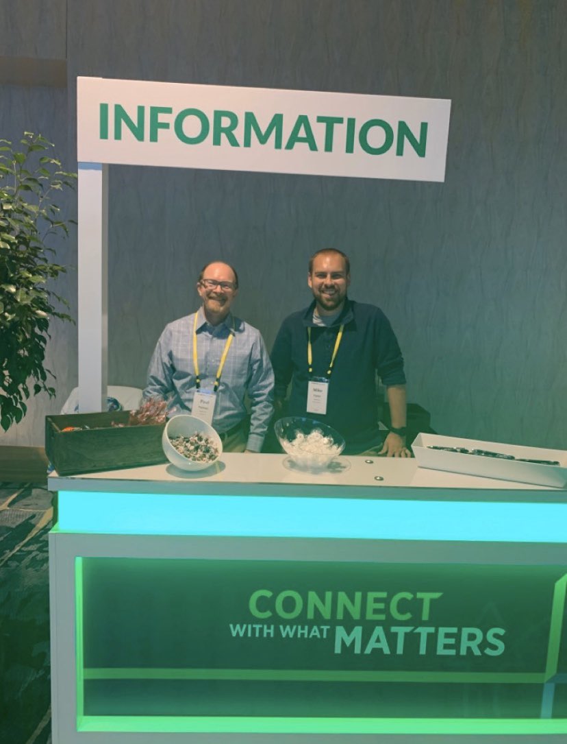 CLivingston96's tweet photo. The doctors are in! Paul Palmer and Mike Yacko have the answers. @VertexExchange #VertexExchange #Aurora #2019 #GaylordAuroraColorado #ConnectWithVertex #ConnectWithWhatMatters https://t.co/ahb3sqZjb7