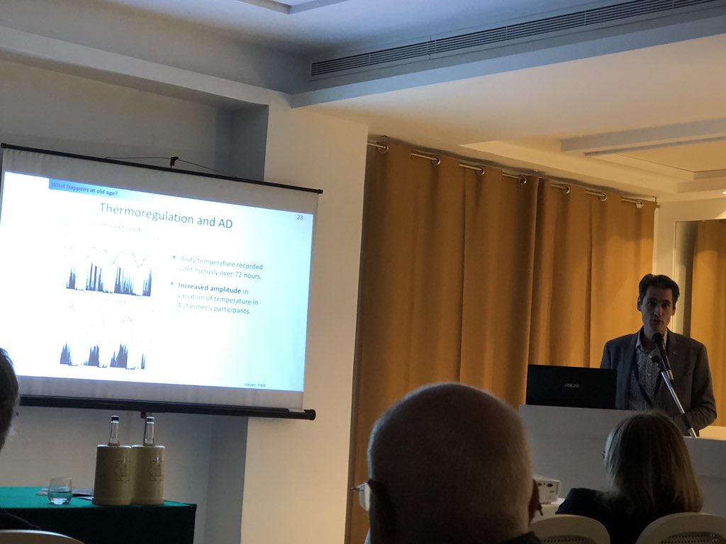 NutriNeuro's tweet photo. #Food4BrainHealth session at #MicroMenu meeting in Sorrento organized by @Vincenzo DiMarzo, great talk of Frederic Calon @INAF_Qc @universitelaval https://t.co/j5ooIBlDqT