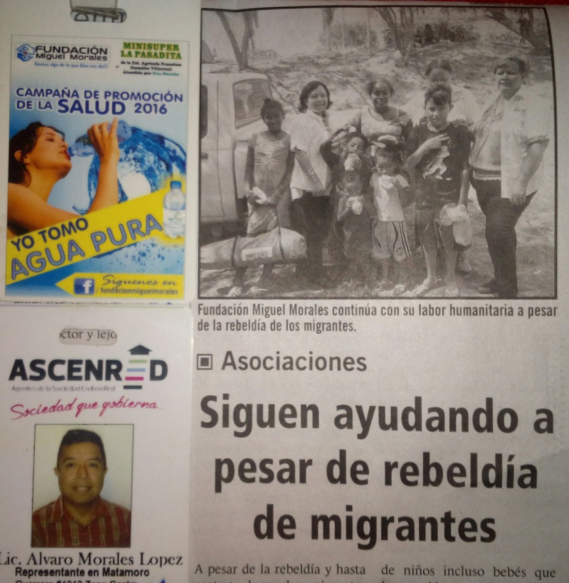 La ayuda humanitaria no tiene condiciones.