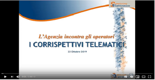 #Scontrinoelettronico Online su #EntrateinVideo il contributo integrale dell’evento sui #corrispettivi #telematici promosso dall’Agenzia e dedicato agli operatori. Puoi guardare qui il filmato ow.ly/hiLh50wVwqV <a href="/Sogei_SpA/">Sogei</a> <a href="/MEF_GOV/">MEF</a> <a href="/AdmGov/">Agenzia Dogane e Monopoli-ADM</a>