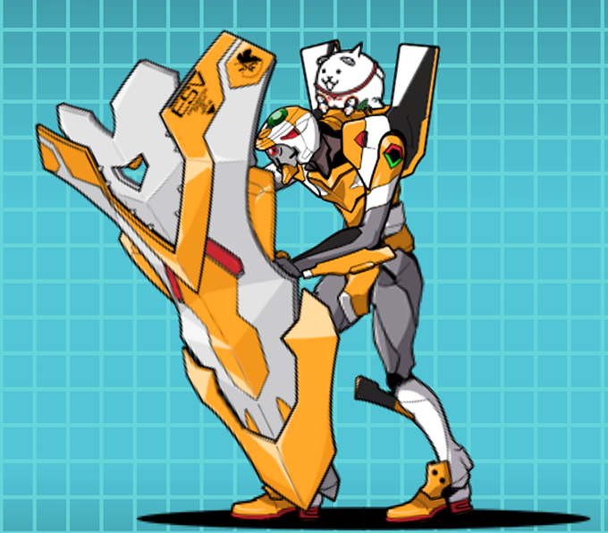 エヴァ零号機のtwitterイラスト検索結果 古い順