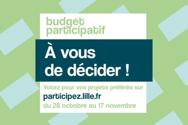 lillefrance's tweet photo. [#BudgetParticipatif] La 2ème saison du budget participatif continue ! Après le dépôt des idées, place désormais aux votes. Du 28 octobre au 17 novembre, vous pouvez voter pour vos 5 projets préférés sur https://t.co/HZBnuckYvy parmi les 168 retenus. https://t.co/OxaiXsrpNL