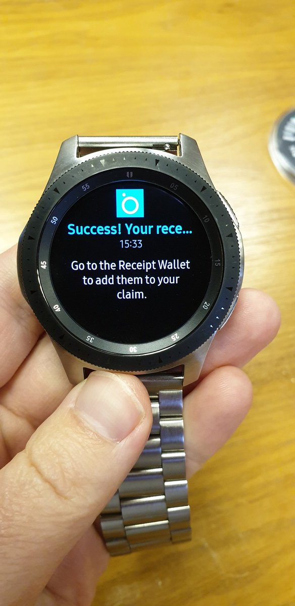 Instant feedback through the <a href="/selenity/">Selenity</a> Expenses app when we've captured the details from your receipt and it's ready for you to claim