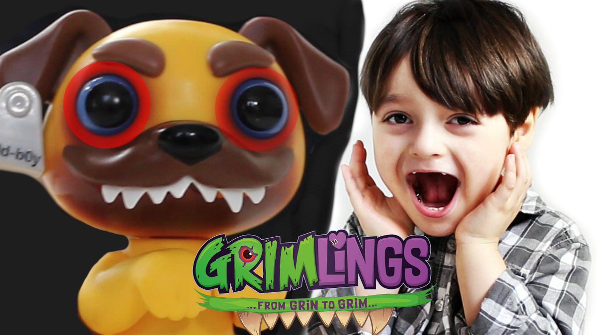 We’re unboxing the scary Fingerlings toys called the Grimlings! Watch out, they go from friend to foe … Did we dare to turn off the lights? Watch to find out!

👉 ow.ly/SnX550wVojc

#Grimlings #Fingerlings #ShareTheScare
