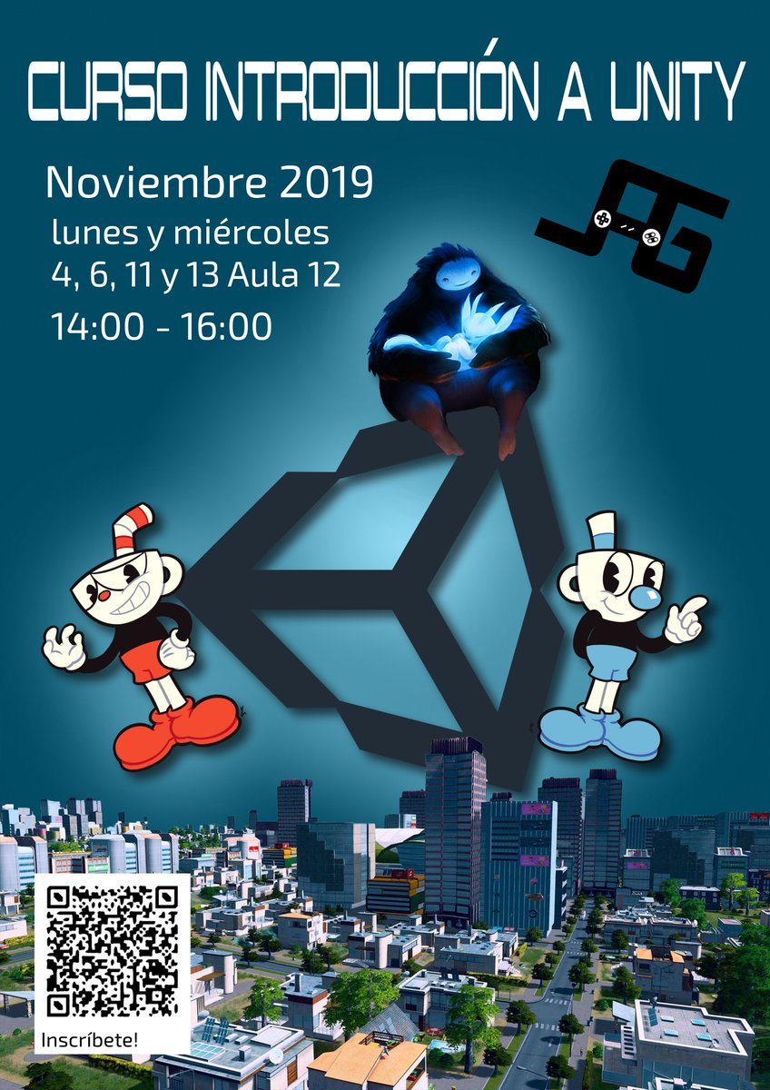 LagFdi's tweet image. Llega el curso de Unity!! Para todos los que queráis aprender a usar Unity desde 0, os traemos este curso específicamente para vosotros😁
Desde el 4 de Noviembre en @informaticaucm 
Apuntaros en ➡️➡️forms.gle/dh3y5aZhDPMZbK…