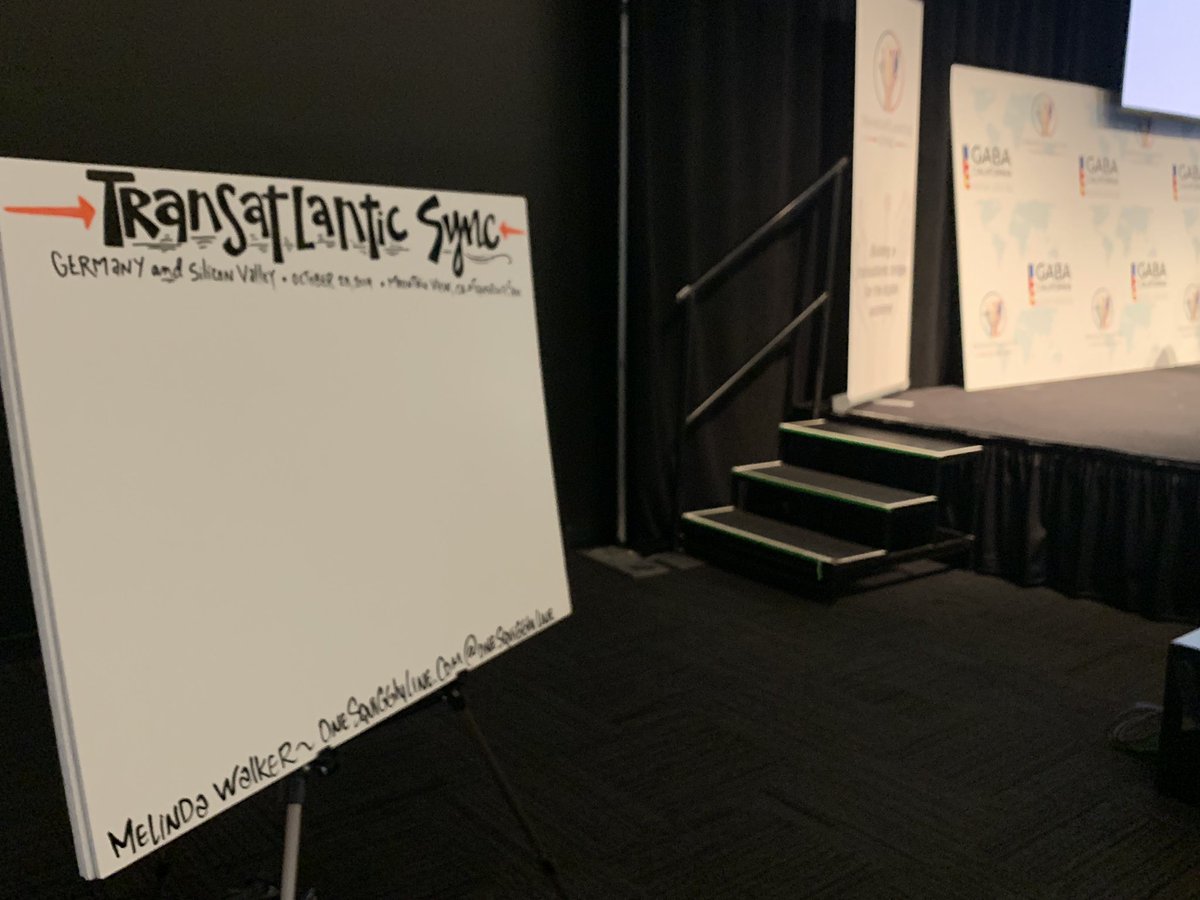 OneSquigglyLine's tweet image. A blank board by an empty stage, as the crowd fills the room...

@sync_conference #transatlanticsync #eventprofs #SiliconValley