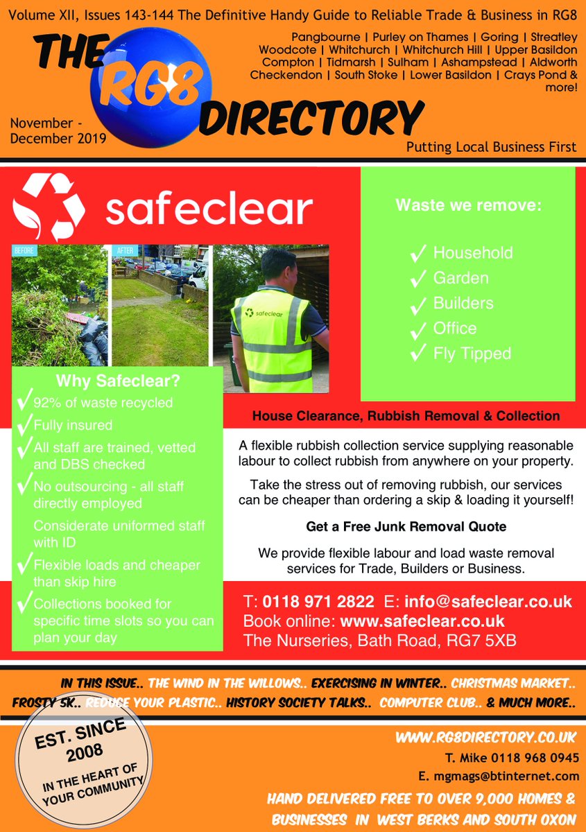 The front cover of the upcoming issue. Out soon.