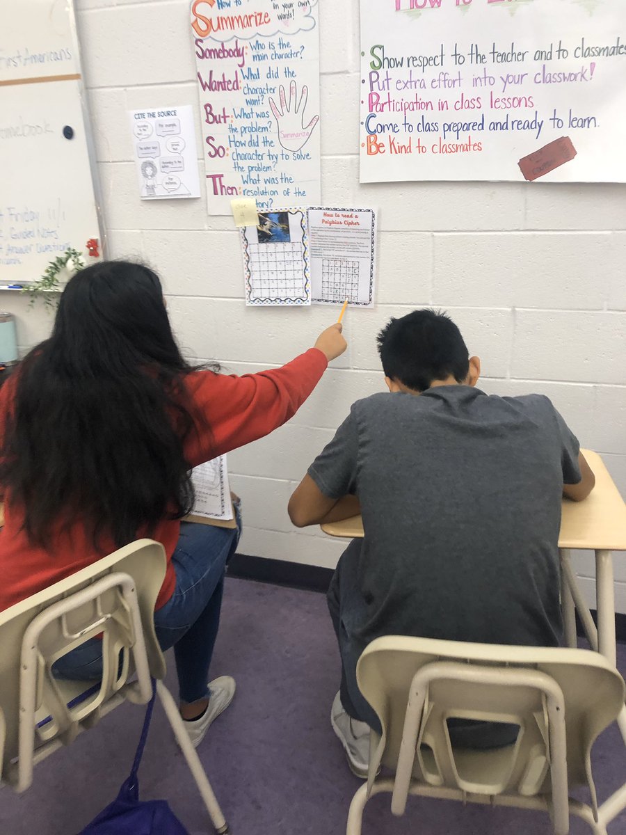 mrsdabramo's tweet photo. Students hard at work. Cracking the code to our California Gold Rush escape room! #weareHB #engageHB #HBMSpride https://t.co/N5nK1lqmxP