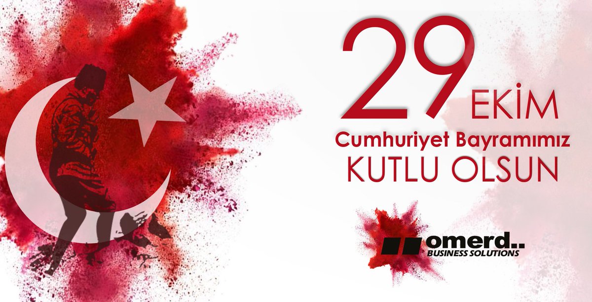 ''Efendiler, yarın cumhuriyeti ilan edeceğiz!''
M. Kemal Atatürk 
Cumhuriyetimizin 96. Yılı Kutlu Olsun
#CumhuriyetBayramı #29ekim