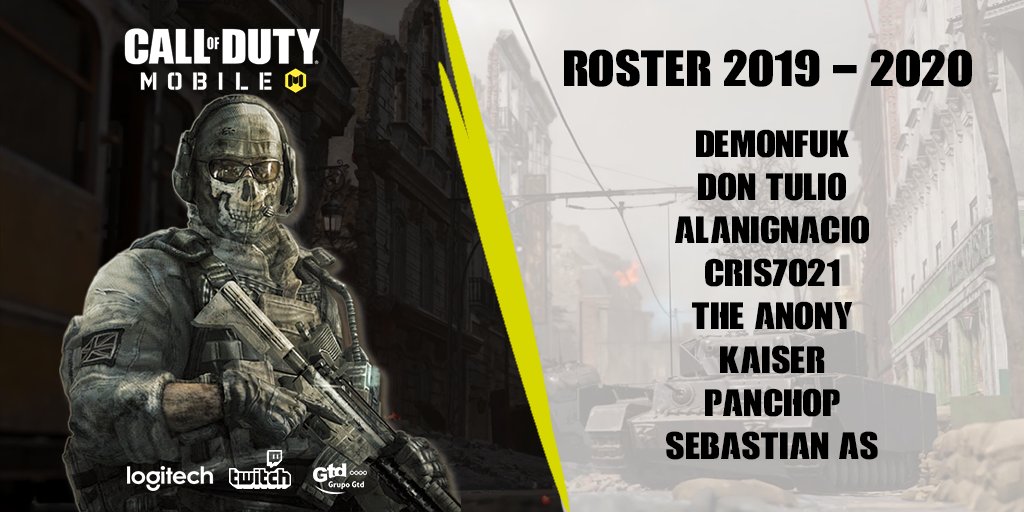 Presentamos nuestro roster para la temporada 2019-2020!

Bienvenidos <a href="/Demon_Cr10/">Demon</a> <a href="/barber_yiyi/">barber</a> @alanignaciocr <a href="/Cris7021/">Cris</a> #TheAnony <a href="/ByKaiiser/">KaiSer🎅</a> <a href="/pancho0704/">PanchOP</a> @SebastianAS_CR 💀

#SomosCharros