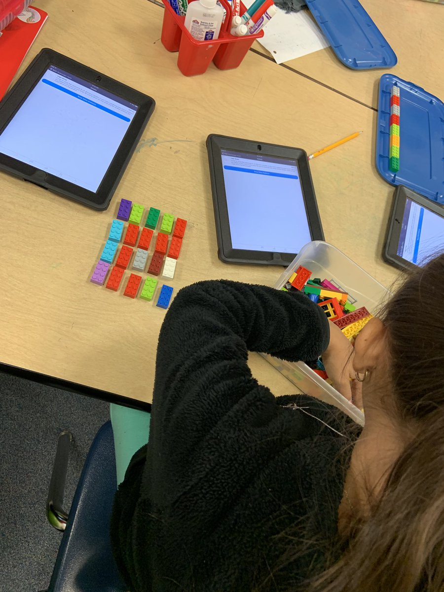 WISDinnovation's tweet image. Area, Arrays, and Activities, oh my! These @WedgeworthES 3rd graders are LOVING @cll1781 @GooseChaseEDU math challenge! Creating AND explaining their math while having fun!!