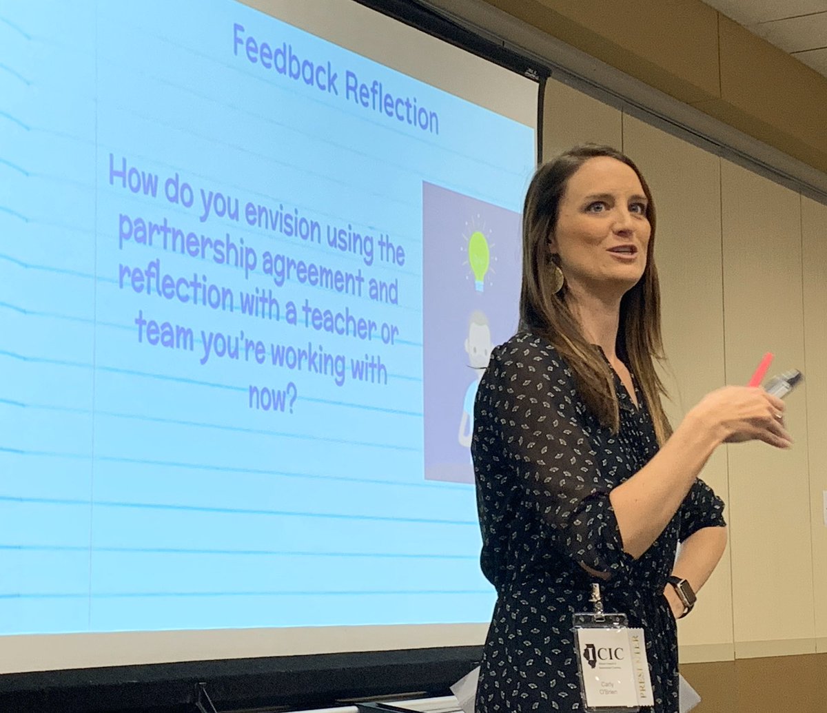Proud of <a href="/MissCarlyOBrien/">Carly O'Brien</a> and <a href="/asciullo09/">Andrea Ann Sciullo</a> for presenting an amazing breakout session at #ICIC19! Our D45 Instructional Coaches are leaders in the profession! #d45learn4life <a href="/D45Jackson/">Jackson Middle School</a> <a href="/D45North/">North School</a>