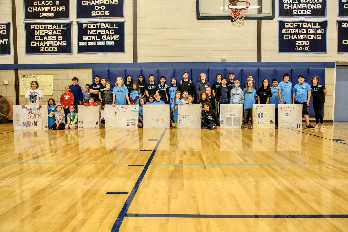 cburyNews's tweet photo. We had more than a *bit* of fun hosting the ‘Kids Coding-for-a-Cause Hackathon’ with @RHokJr on Sunday! Our students helped mentor participants from grades 4-8 to create tech solutions that benefit local non-profit organizations. Go, Saints! #randomhacksofkindness #cburysaints https://t.co/Sj4HklBcWj