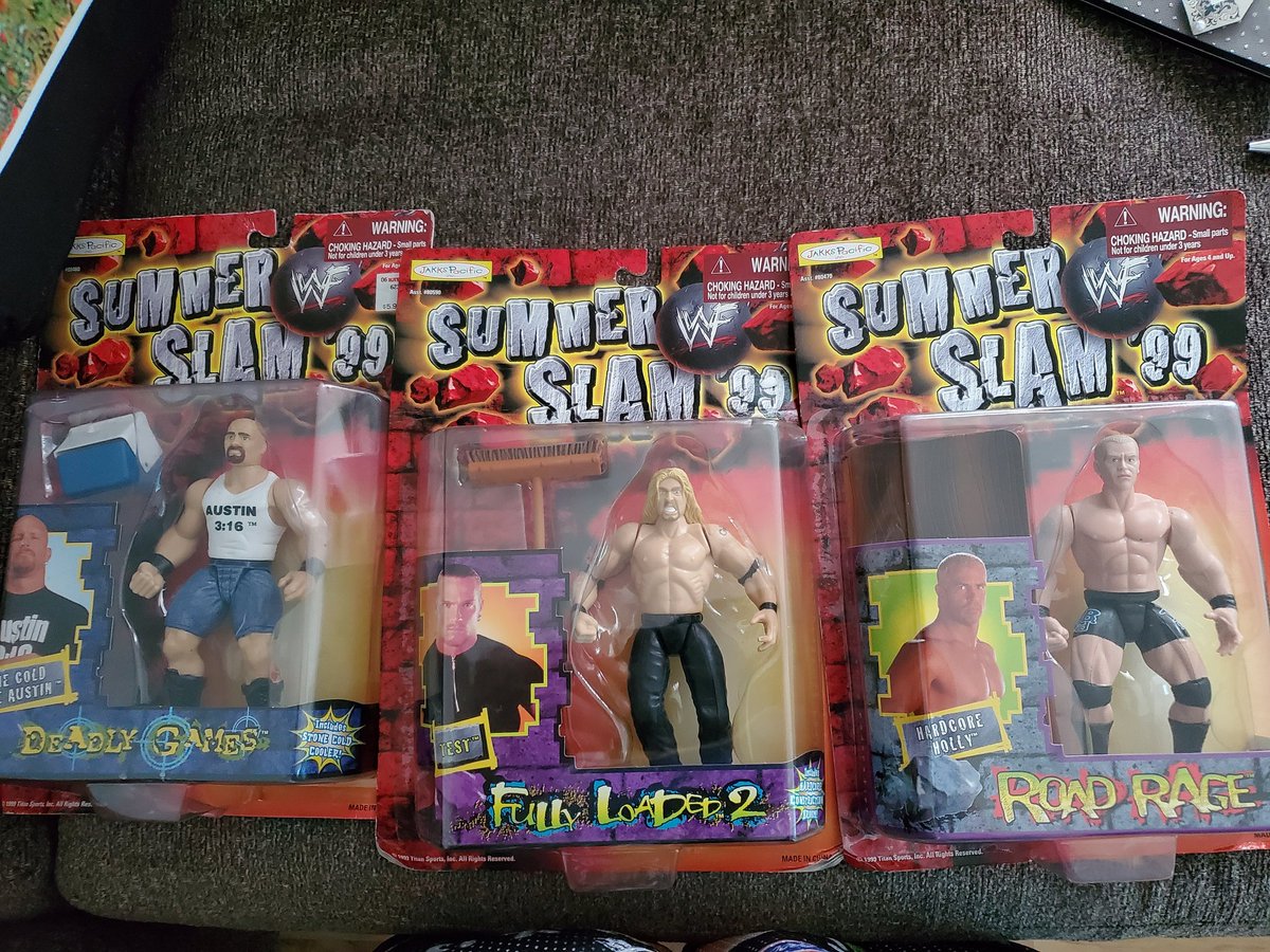 #mailcall from #ebay #jakksbca #wwfjakks another in the #bobholly #hardcoreholly @TheBobHolly collection