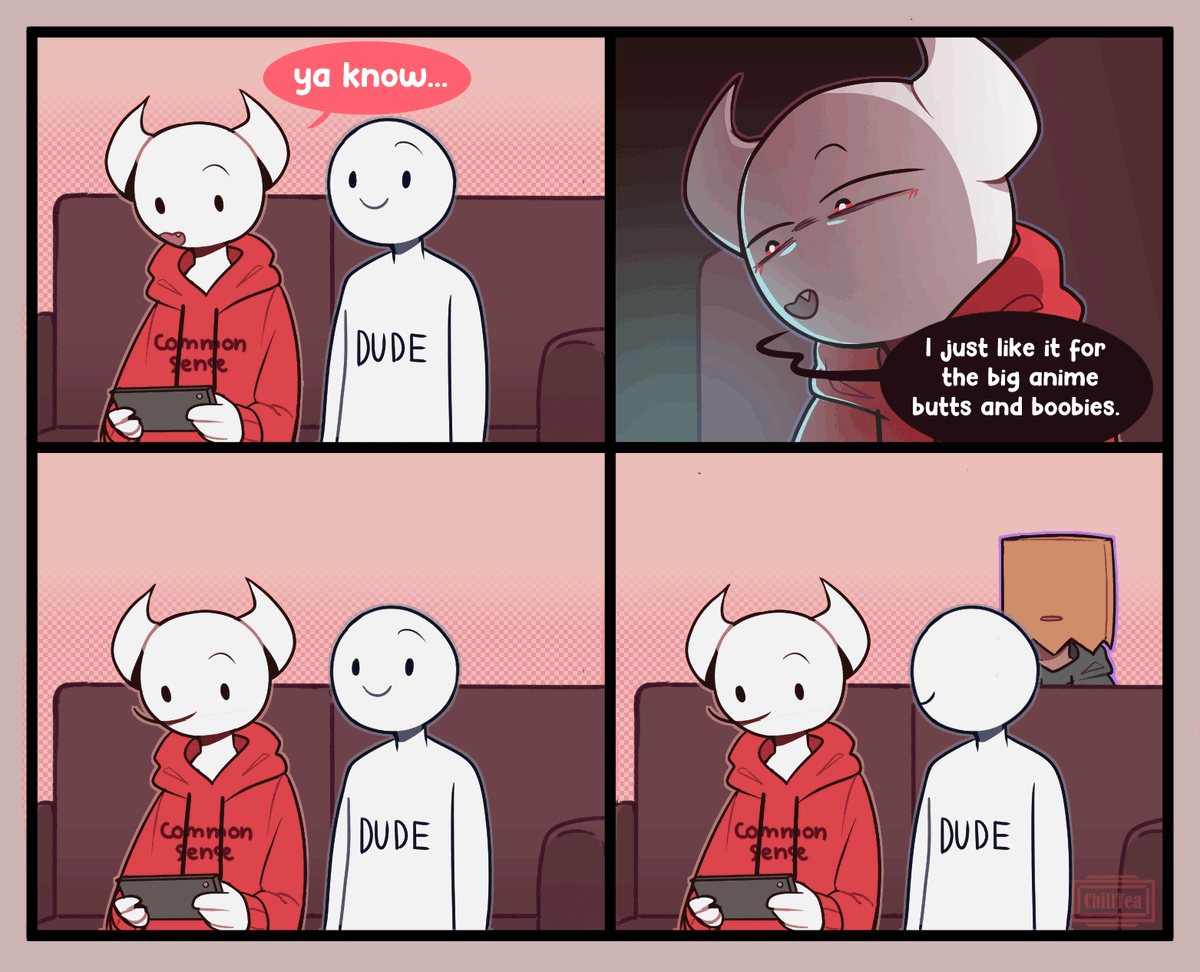 A lil comic about Adam's old tweet :) 
