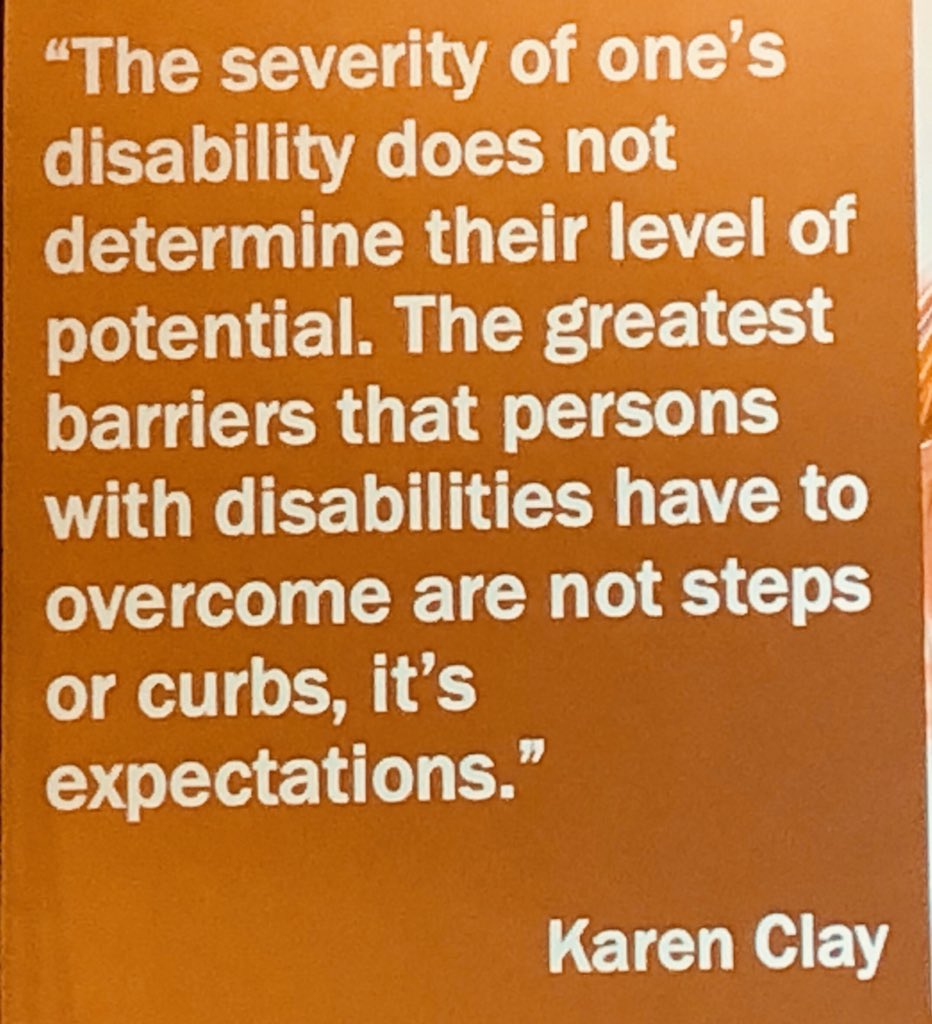 “I think one of our biggest problems is low expectations for students with disabilities.” — Dr. Frances Stetson. #SpecialEducation #CASENASDSE2019