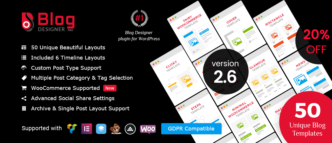 marymartinjr's tweet image. Are you bored with your #WordPress blog&apos;s #design.
No Worries!
Get #BlogDesignerPro WordPress plugin @ 30% #discount in this #Halloween deal.

Get it soon &amp;amp; design it eye-catchy. ✍️ buff.ly/2WfHgzj

Limited Time Offer. 

#WordPress #blogdesign #bloggers #halloween2019