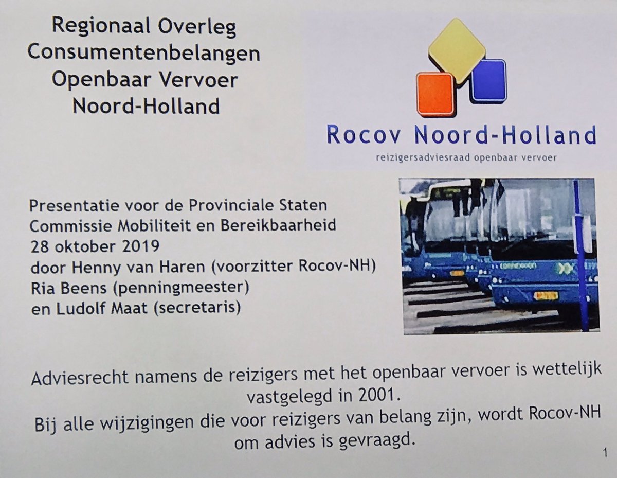 D66NoordHolland's tweet photo. Provinciale commissie Mobiliteit & Bereikbaarheid overlegt vanavond met de Noord-Hollandse OV reizigersorganisatie #ROCOV #PSNH #CieMB https://t.co/GmG9HRbIVQ https://t.co/4QqvfHX7AR