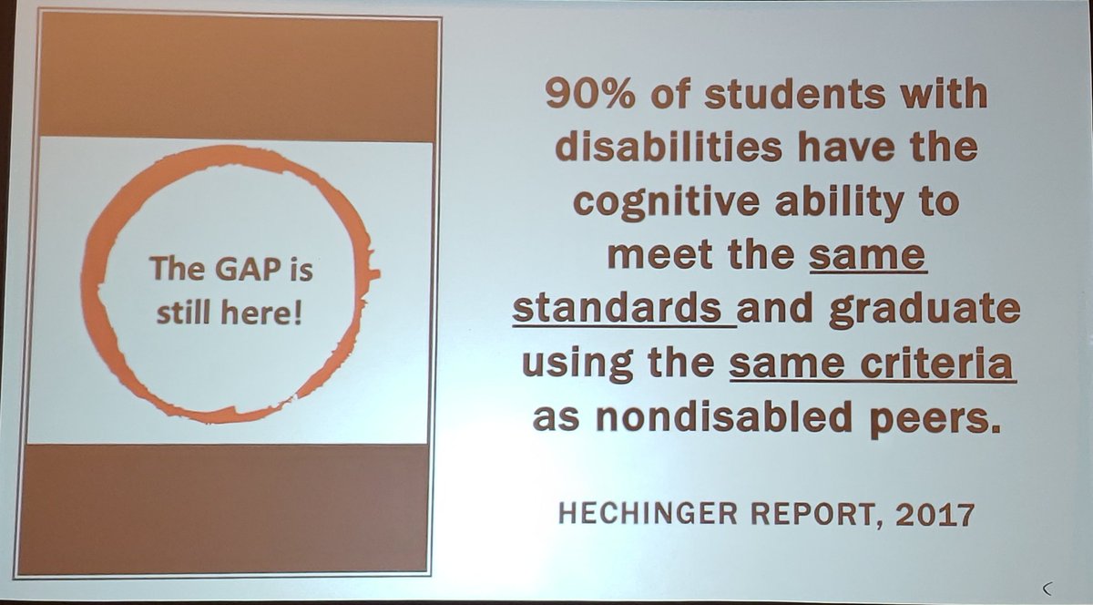 THIS!! 💯 We need to have HIGH expectations for all students! From Frances Stetson's keynote at #casenasdse2019