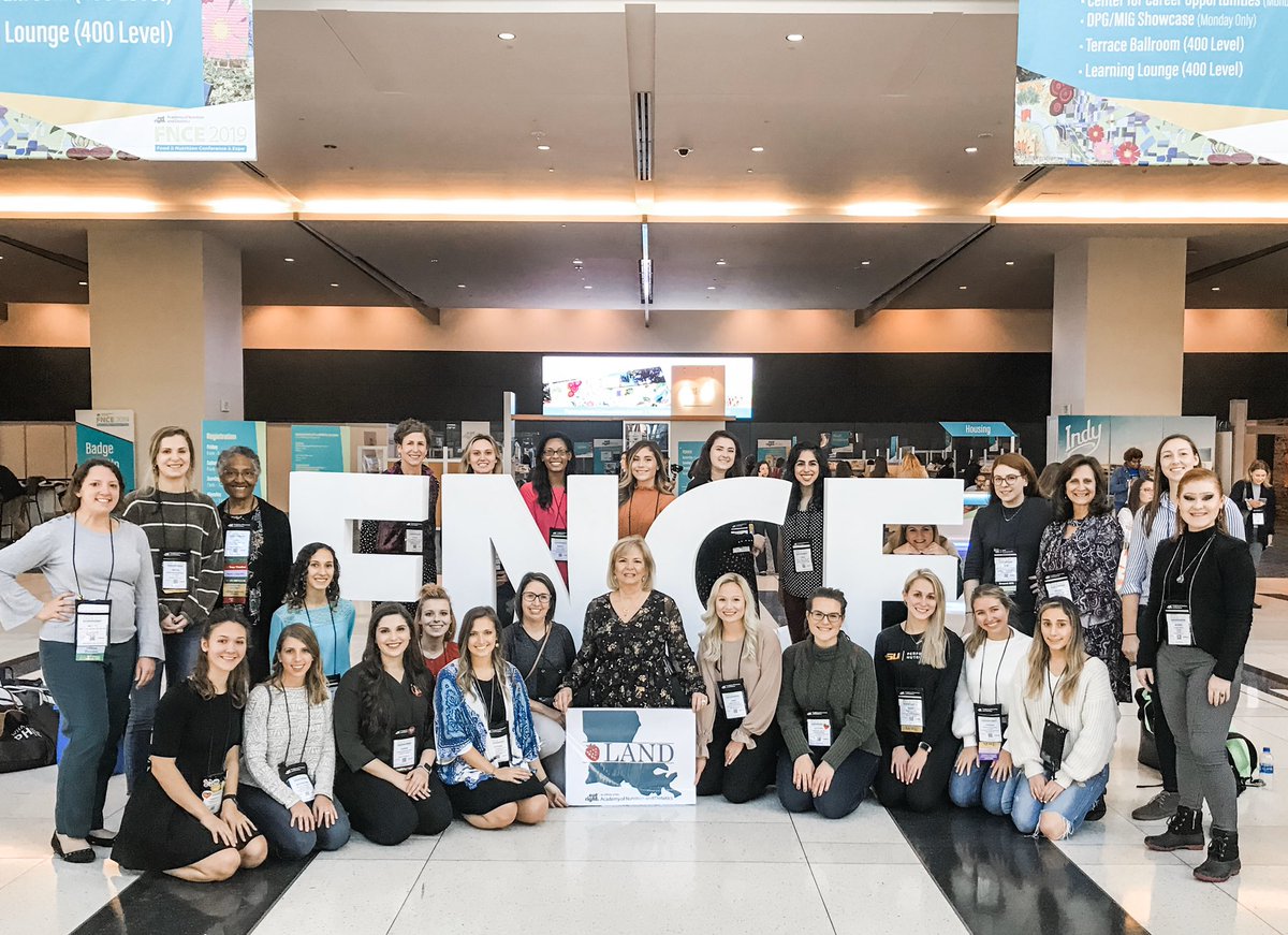 Eat Right Louisiana (@eatright_la) on Twitter photo #LAND is well-represented at #FNCE We love our #Louisiana RDNS 🍎 <a href="/eatrightFNCE/">eatrightFNCE</a> <a href="/eatright/">eatright</a> <a href="/eatrightPRO/">eatrightPRO</a> #LAND is well-represented at #FNCE We love our #Louisiana RDNS 🍎 <a href="/eatrightFNCE/">eatrightFNCE</a> <a href="/eatright/">eatright</a> <a href="/eatrightPRO/">eatrightPRO</a>
