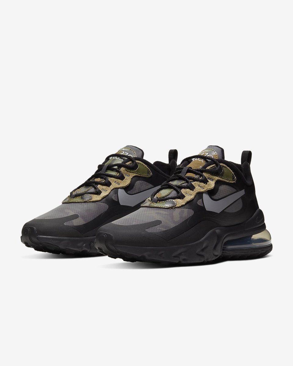 air max 270 react black camo