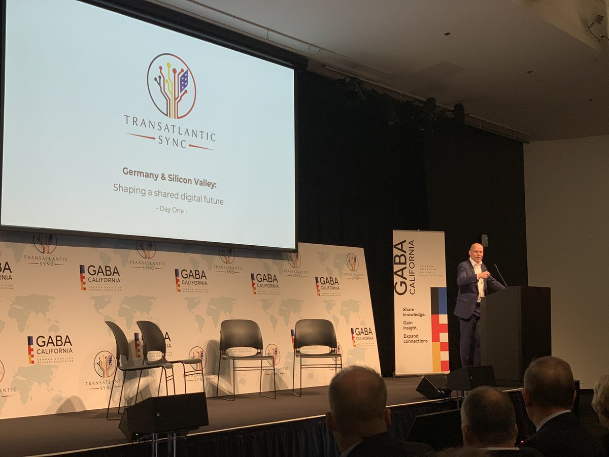 TraceyGrose's tweet image. The Hon @Peter_Beyer opening  #transatlanticsync Conference speaking to the strengths and complementarities of #innovation in Germany and US and vital need for even more collaboration.