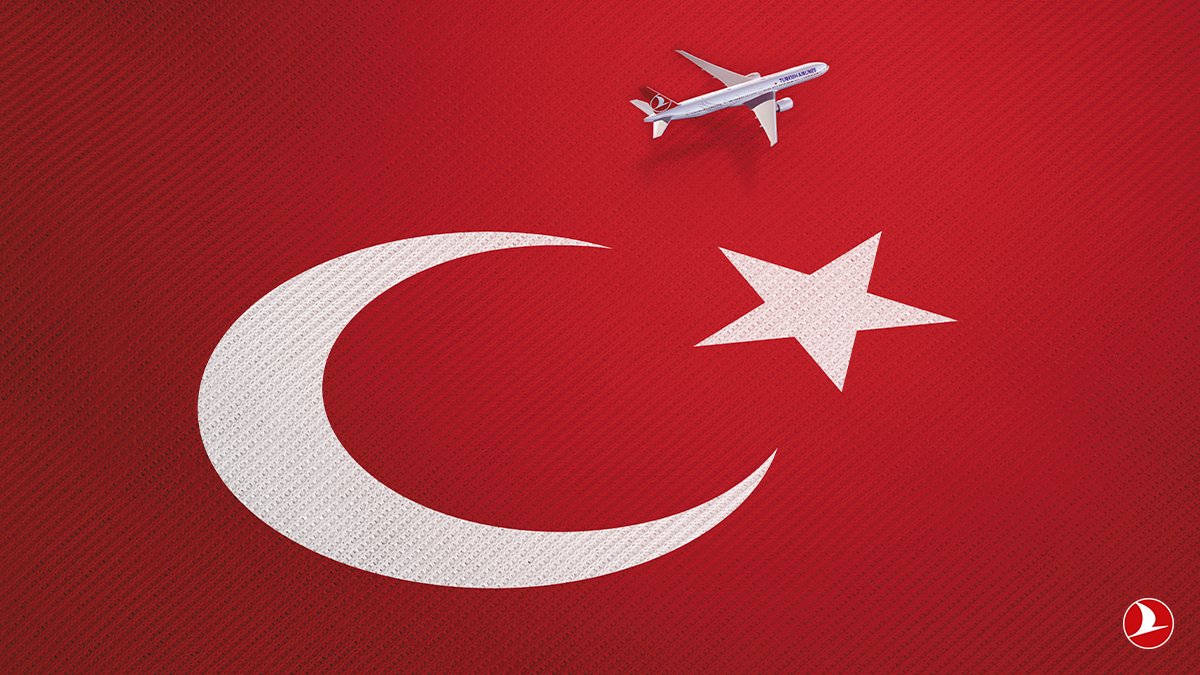 ✈🇹🇷 #29EkimCumhuriyetBayramı’nı kutluyor, başta Gazi Mustafa Kemal Atatürk olmak üzere tüm şehit ve gazilerimizi rahmet ve minnetle anıyoruz! #TürkHavaYolları