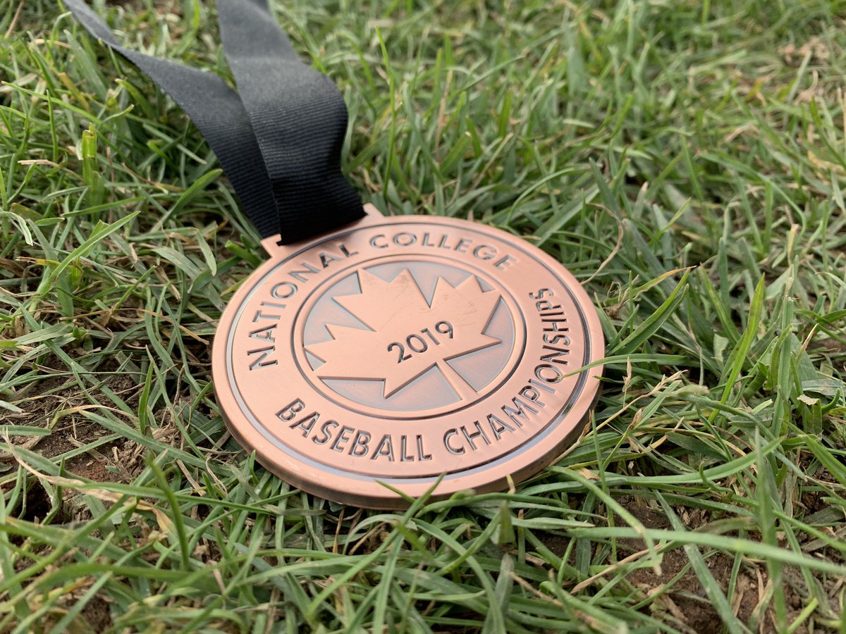 Hey. We were down 7-1 and..... just walked-off the Humber Hawks 8-7 in the NATIONAL BRONZE MEDAL GAME!!! 

#makeHistory