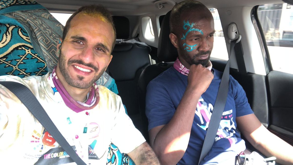 solarizezo's tweet photo. What a day..what an event..#ColorRunRiyadh
Thanks all for your efforts @Turki_alalshikh @RiyadhSeason
#sunsilk
#متعطش_للأكثر
#lipton
#PlayStation
#سباق_الألوان
#RiyadhSeason https://t.co/9jxtoBDMJn