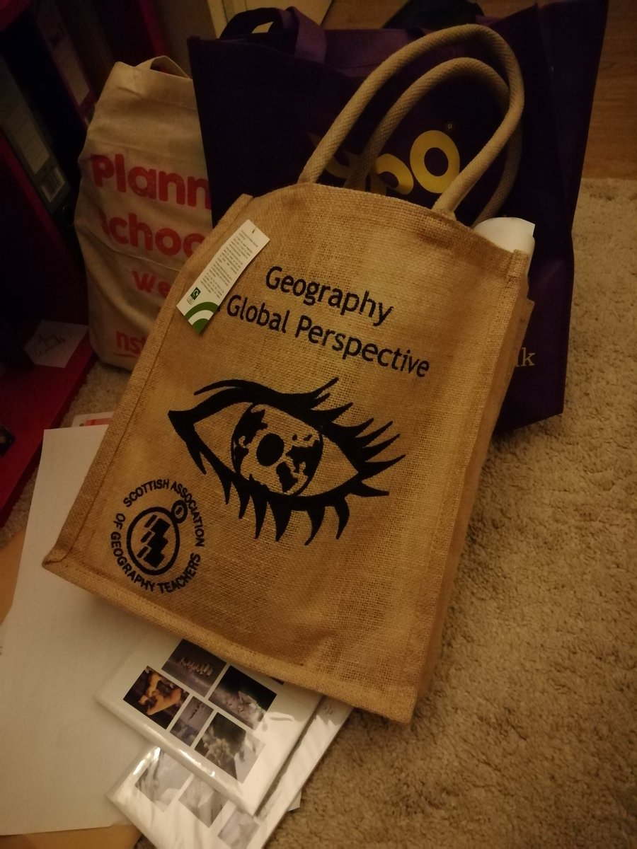 DHSGeog's tweet photo. Amazing day at the #sagtconf19. Beautiful location, fantastic freebies, inspiration key note speakers and really useful seminars. What more could you want for a Saturday? Key messages coming to a classroom near you soon @DennyHighSchool! https://t.co/sexSbYGg0k
