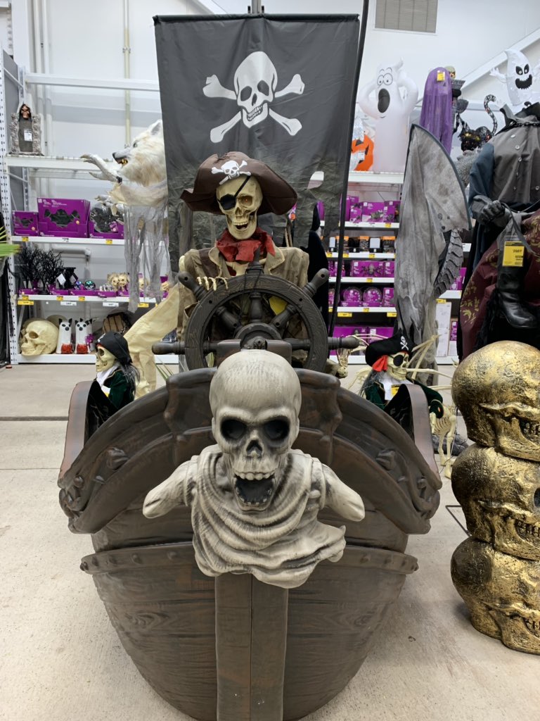 DepotNs's tweet photo. The headless horseman, pirates ghouls and dragons and so many more unique Halloween decorations in store! Come talk with Sandy and his team to make this your most spooktacular Halloween! ๐๐ป๐ฟ๐คก #Halloween #halloweendecorations #scarybutfun https://t.co/yYJCwzt1sj