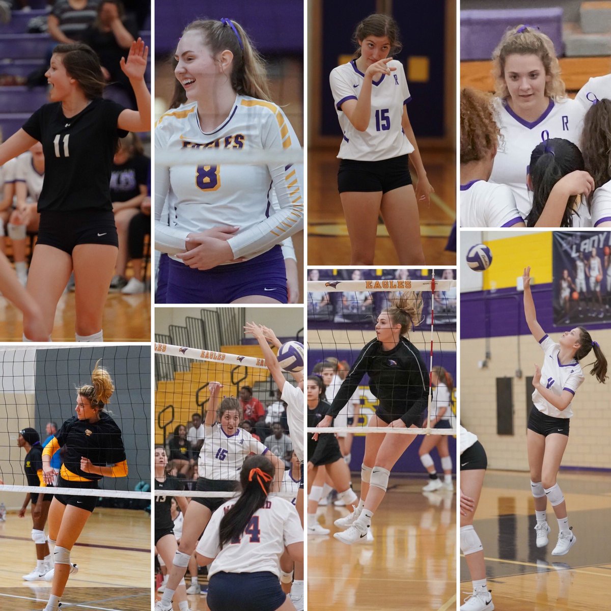 RHSVB_EAGLES's tweet photo. Next Tuesday is Senior Night...honoring Zoe Abbruzzese, Sophia Hagstrom, Anna Simmons, &amp; Spencer Wynne!

🦉 Eagles vs Pearce
📍@RichardsonHS1 
⏰ 5:30 JV/9A, 6:30 Varsity/9B

Featuring the @RHSGEB 

Be there! Be Loud! Wear Purple!

#GoEagles #StayPurple #beatpearce https://t.co/n6pUdQKk91