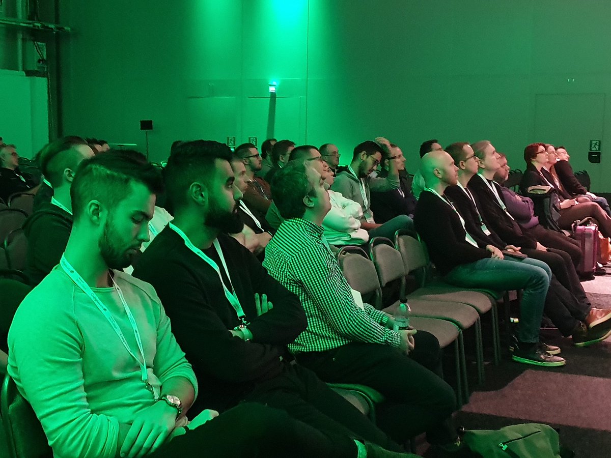 The #Hololens audience with <a href="/EngstromJimmy/">Jimmy Engström #Blazor 🦝</a> #TDswe