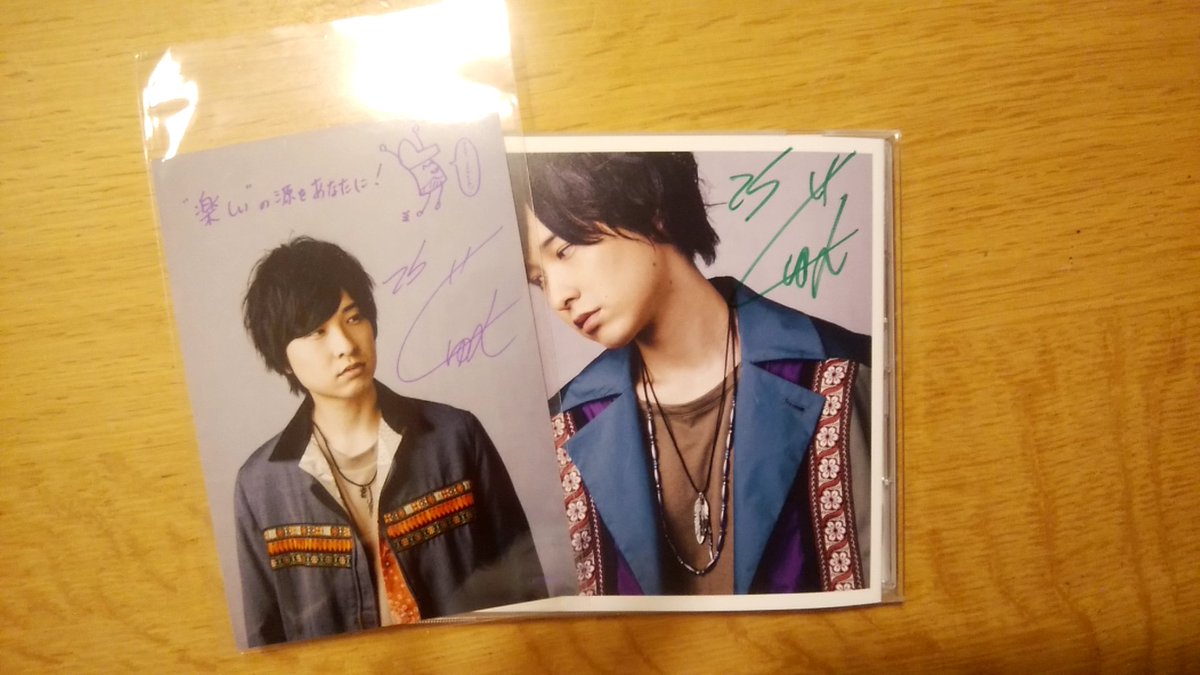 nari_kaito's tweet image. バイトの合間に寺島惇太君のお渡し会行った～in池袋

接近戦自体が人生初だったんだけど、ずんた君のニコニコ笑顔が最高だった(^o^)/サインもありがとうございます！

しらいむとのラジオの感想伝えたかったのに、違うこと話ちゃったことに後悔。。。

#Joysource