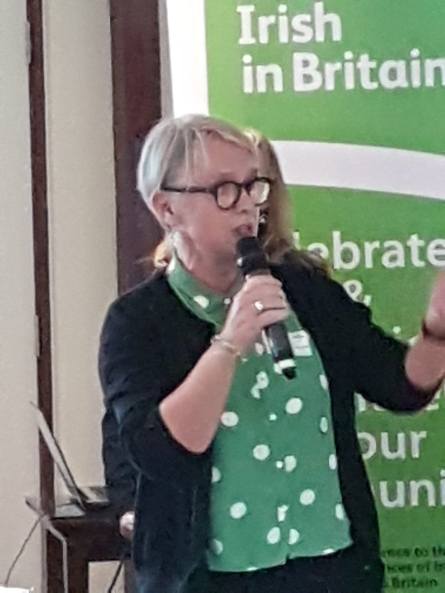 irishinbritain's tweet photo. Irish in Britain provides diverse support to our 120 member organisations, #IIBAGM hears from team: Judith & Rita & delivery partner Diane West about the training, practical advice & communications we offer. Need support? We welcome new☘️member groups! #Communityleadership https://t.co/tn0Yk7O6sW