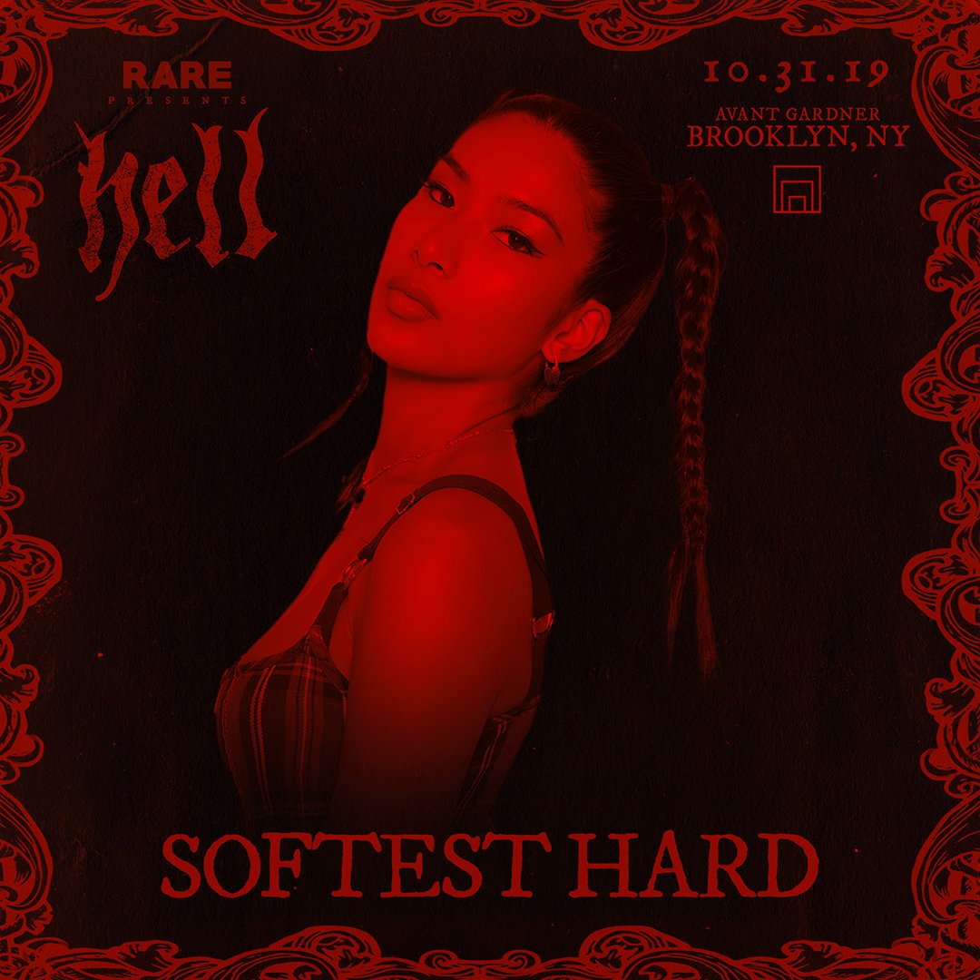 rarefest's tweet photo. Softest Hard is making her NYC debut next week in Brooklyn @softest_hard https://t.co/8XLC1nM2oU