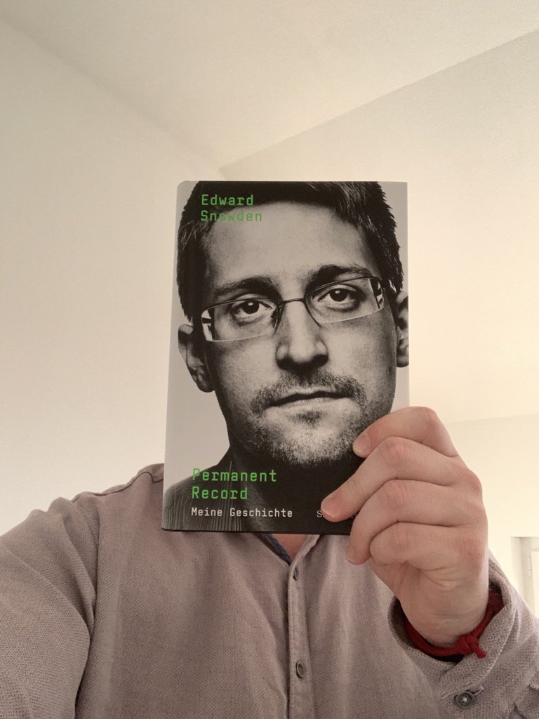 Probably my favorite book this year. Thank you very much, <a href="/Snowden/">Edward Snowden</a>! Once more.