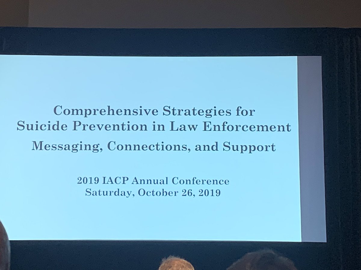 ChiefWynn's tweet photo. #IACP2019 Kicking off this year’s Conference with a very important and timely topic. #PPDDedicatedToExcellence @MAPOLICECHIEFS https://t.co/vDRa9nisxL