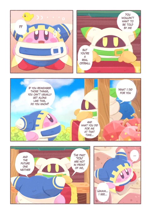 "A Kirby's Friendship" ✨✨

Please read the pages in order, but read the panels and text boxes from right to left? 