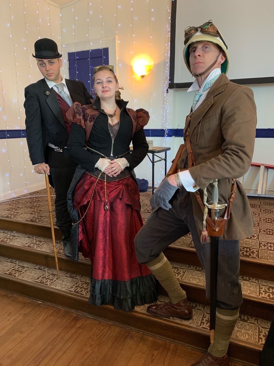 Our live adventure game is starting on the fifth floor of the Mason’s Lodge shortly.