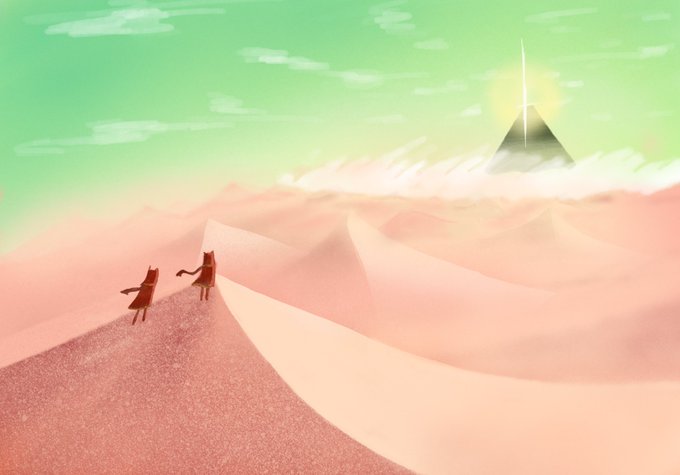 風ノ旅ビトのtwitterイラスト検索結果 古い順