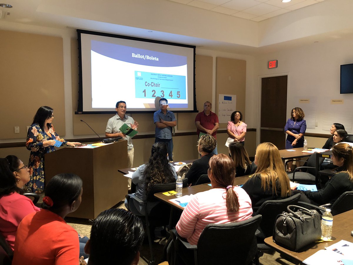 OCPS_MSD's tweet photo. Full house!!!! At our District Multilingual Parent Leadership Council #DMPLC #ESOLparentalengagement #AllELLseveryopportunity https://t.co/BtrWjW748q