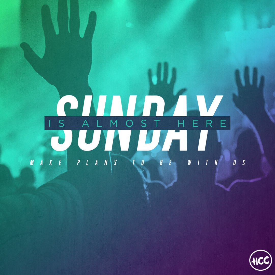 HCCLife's tweet photo. TOMORROW! Join us tomorrow morning as Pastor Curtus continues our current series "The Kingdom Of God Is..."
•9:30AM or 11:00AM•
Share & Invite | We have a seat for you!
Y OU B E L O N G H E R E
#Hcclife
#Youbelonghere
#Knowsharetogether https://t.co/qnAYzqrcGg