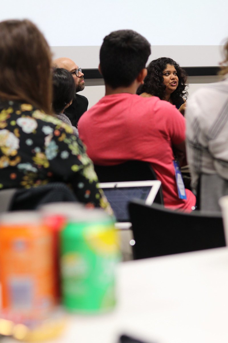 ‪There exist more than 6000 languages around the world. Only 130 million books have been published in 480 languages. @Anasuyashh @sikob @AdeleVrana of @WhoseKnowledge are leading a discussion about decolonizing the Internet’s languages. ‬
