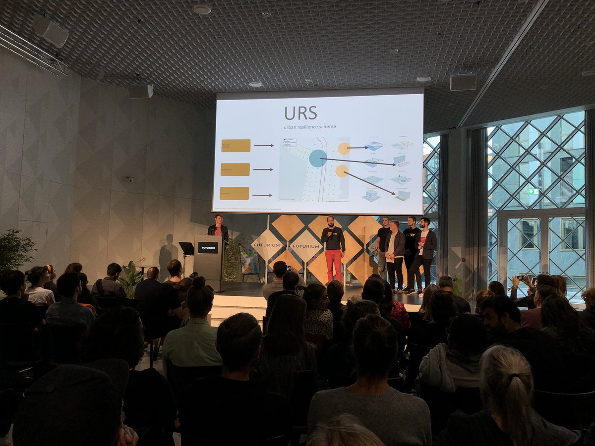 urbanimpactfeed's tweet photo. #exremeweather Challenge Hackers by @ECDigitalFuture pitching their ideas to the public! #Climathon #ClimathonBerlin https://t.co/oncdieLbAI