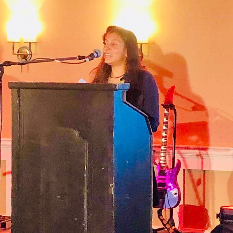 globalmindslhhs's tweet photo. Gizem Ensari, President of the Leo Hayes Global Minds Initiative, was awarded Youth Champion of Culture and Diversity by the New Brunswick Multicultural Council for her hard work starting the Global Minds Club at LHHS!  Congrats Gizem!🤩😊🥳 https://t.co/5ekEaubMD8