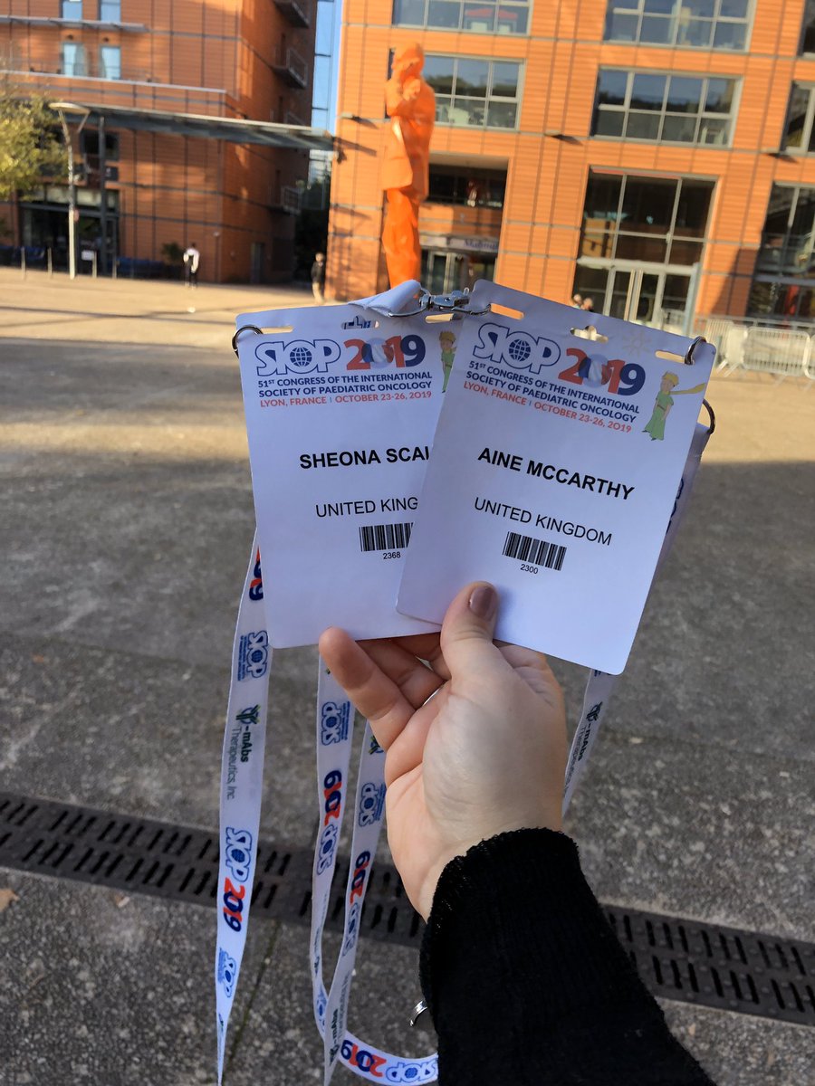And that’s a wrap! Had a fantastic time at the #SIOP2019 conference with <a href="/smalls_mccarthy/">Dr Aine Mc Carthy</a> meeting up with colleagues and figuring out how to improve outcomes for CYP cancers <a href="/ashleysgamble/">Ashley Ball-Gamble</a> <a href="/AngelbethanyP/">Bethany's Wish</a> <a href="/LornaAFern/">Lorna A Fern</a> <a href="/LPTrustUK/">Little Princess Trust</a> @CCLG_UK
