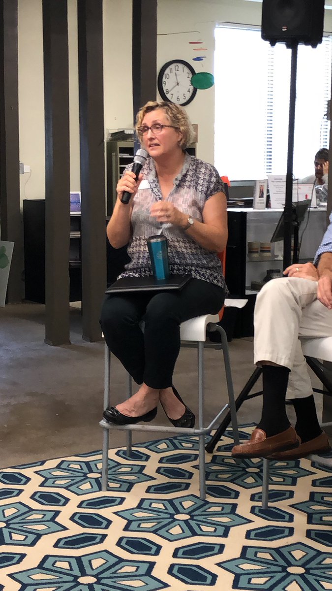 marchongeorgia's tweet photo. How will you address the planters problem in Decatur? Erin Braden says,  “We must have temporary cheap solutions until we have enough funding for a more permanent solution.” https://t.co/r2EeiKBT7f