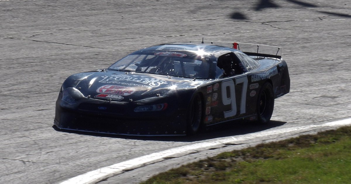 RacingAmerica's tweet photo. #PASSNorth: @JoeyPoleRacing has brought his Super Late Model out to play for today's @PASSSLM14 race at @seekonkspeedway. 

Watch live at 1 p.m. ET: https://t.co/WkdBWq0BqV https://t.co/8Vvikh3YbQ